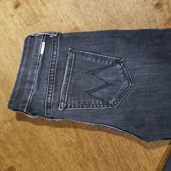 MOTHER Undone Hem Looker Ankle Stealing Shadows 25 - Picture 4 of 10